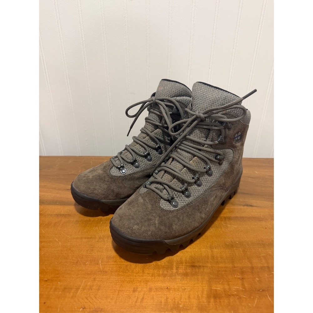 Merrell High Top Lace Up Hiking Boots Pewter Women Size 9